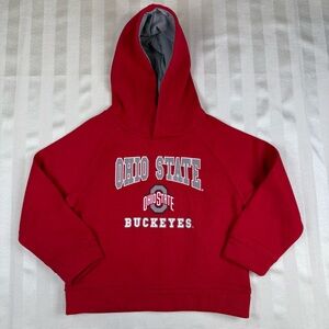 Colosseum Red Ohio State Buckeyes Toddler Size 4 Hoodie Sweatshirt OSU